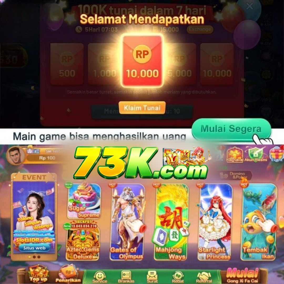 73K - 73k Situs Resmi Slot Online dari Berbagai Provider