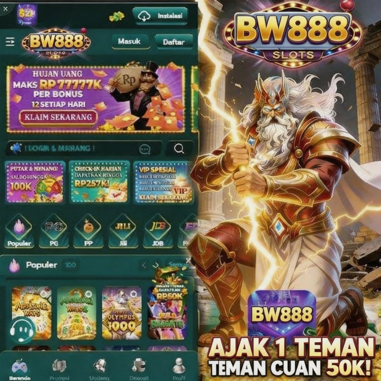 BW888 - Situs Resmi Slot Online dari Berbagai Provider