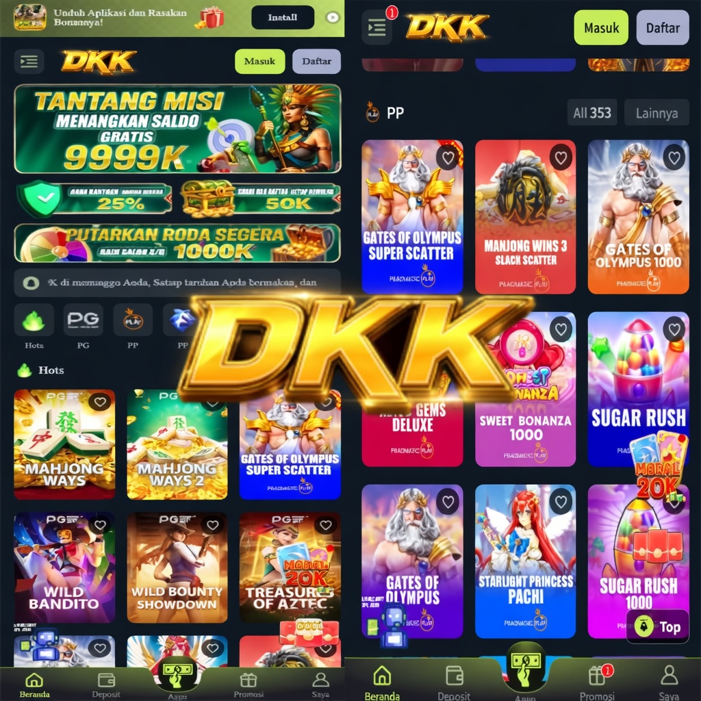 DKK - Game Slot Online dengan Beragam Tema dan Fitur Bonus