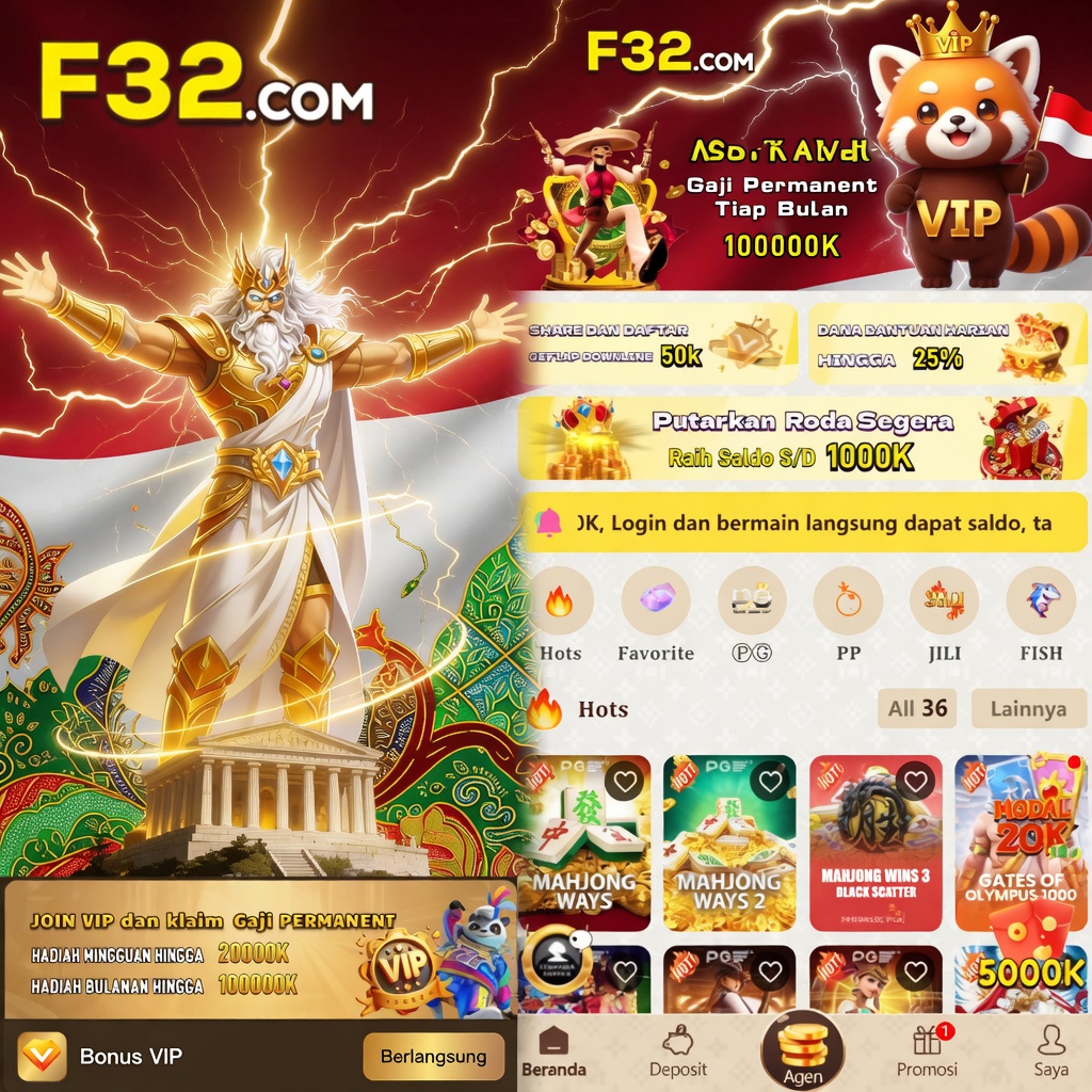 F32 - Jelajahi Dunia Slot Online Penuh Kejutan dan Keseruan