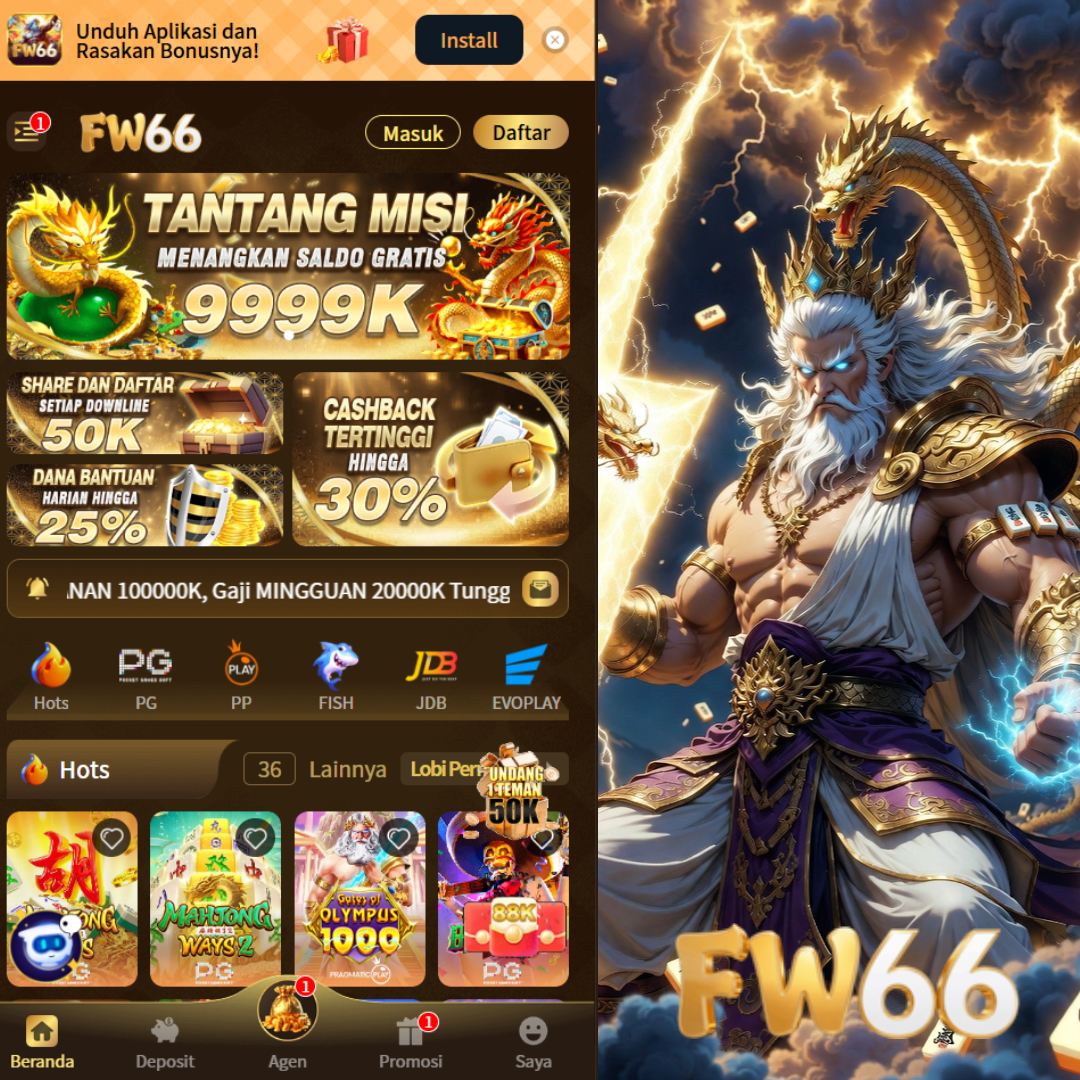 FW66 - Situs Dewa Slot Gacor Hari Ini